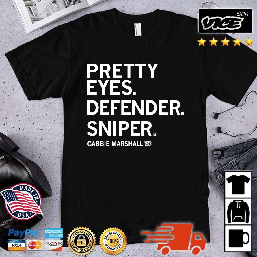 Best Gabbie Marshall Pretty Eyes Defender Sniper Long Sleeves T Shirt