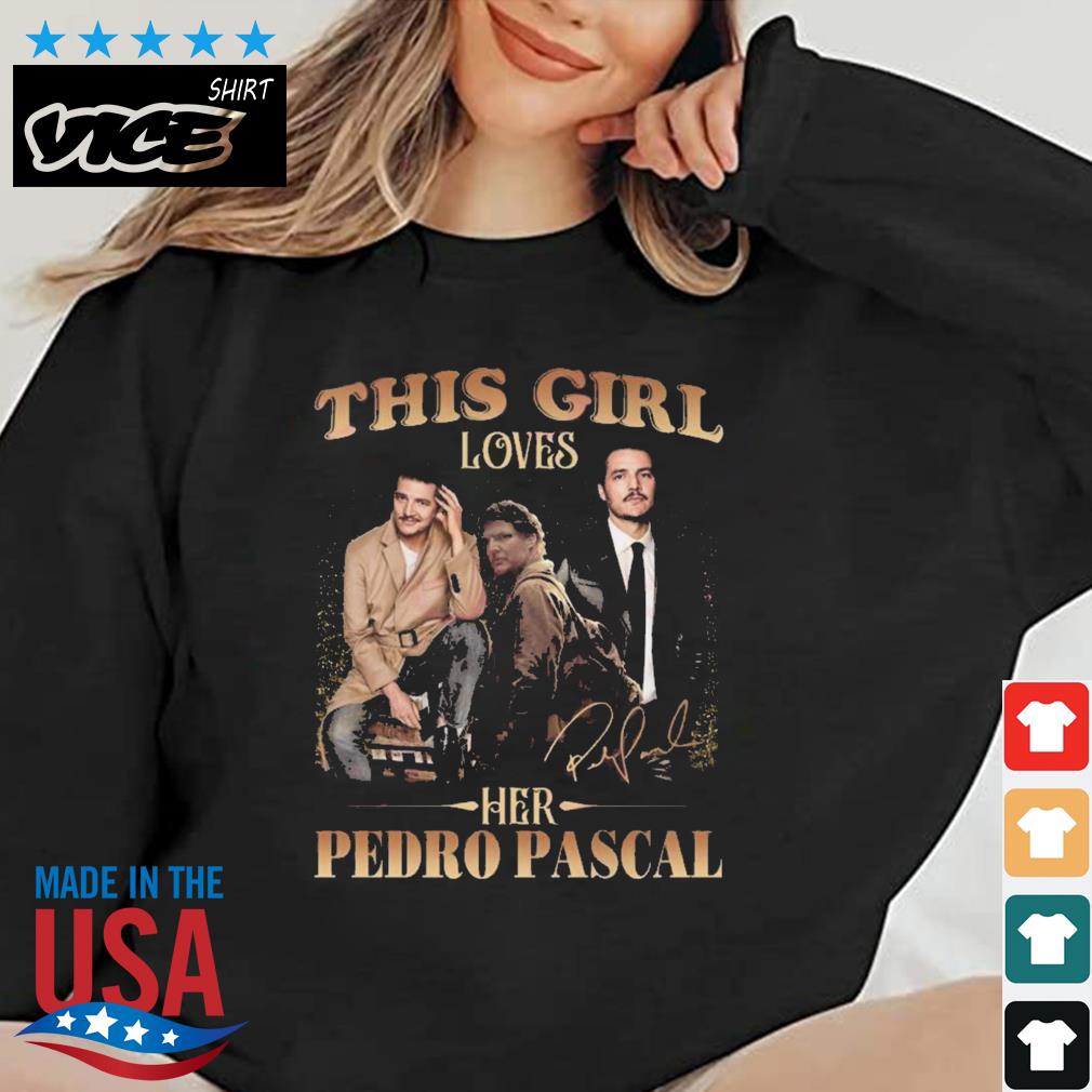 This Girl Loves Her Pedro Pascal Signature s Sweater den vice