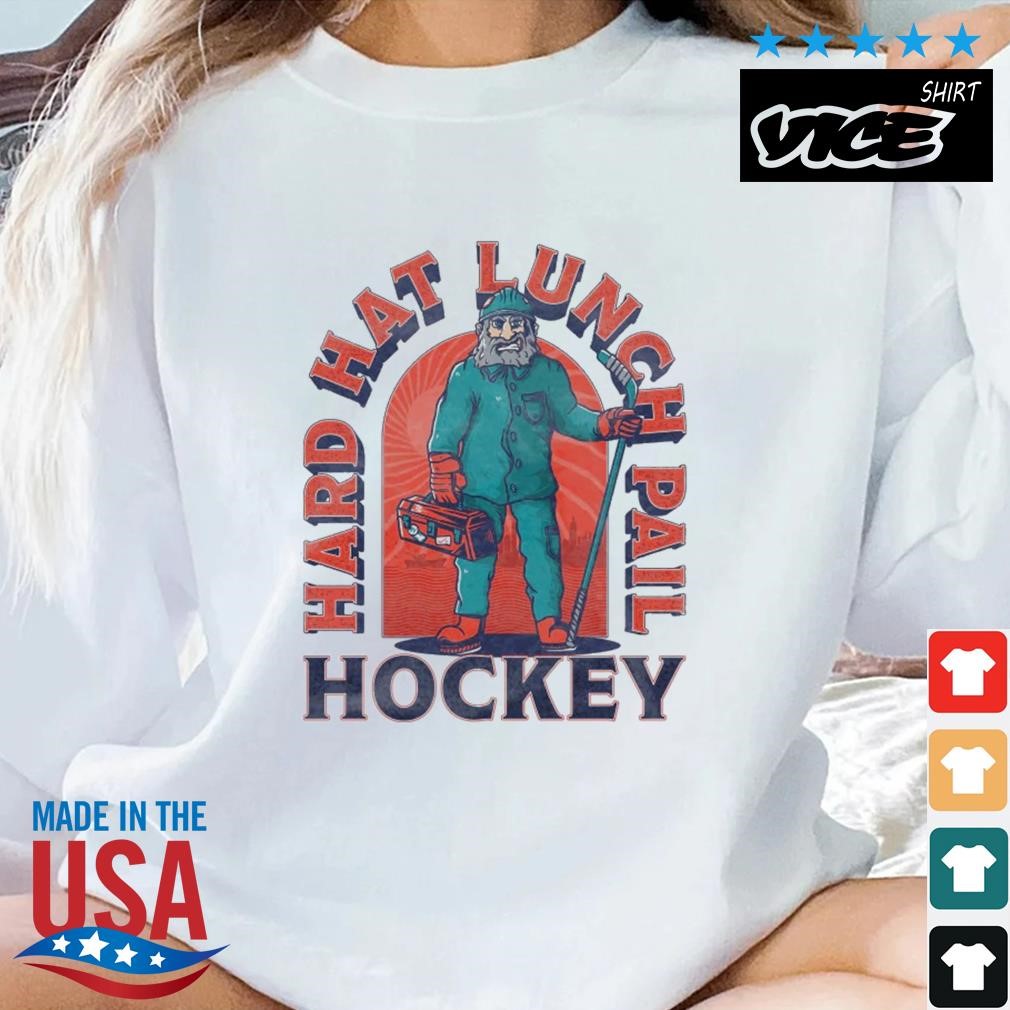 Hard Hat Lunch Pail Hockey Shirt
