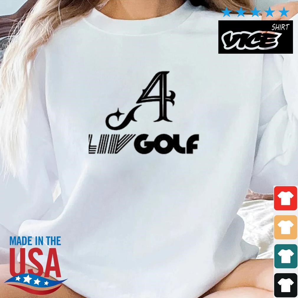 Liv Golf Aces Team Logo Black New Tour Saudi Fun Fan Gift Shirt
