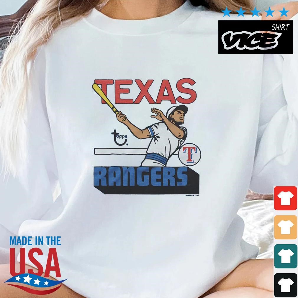 MLB x Topps Texas Rangers Shirt