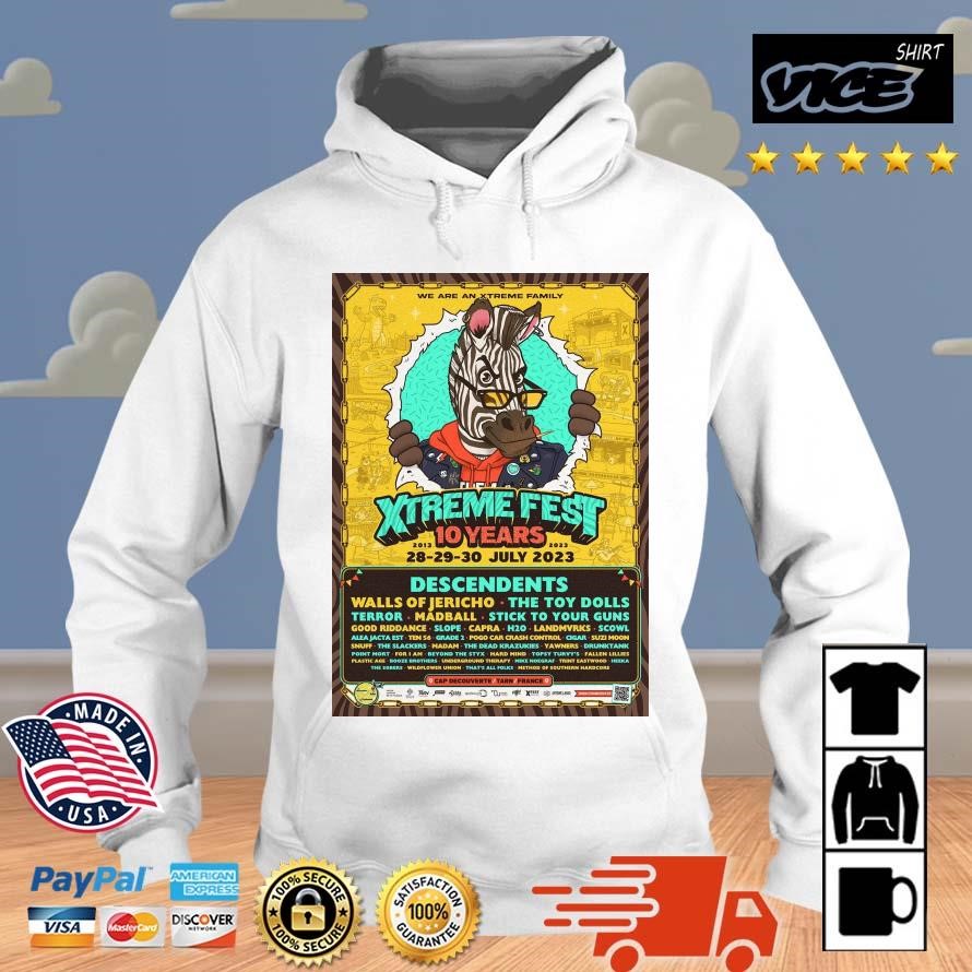 Xtreme Fest 2023 1 Years We Are An Extreme Family Shirt Hoodie.jpg
