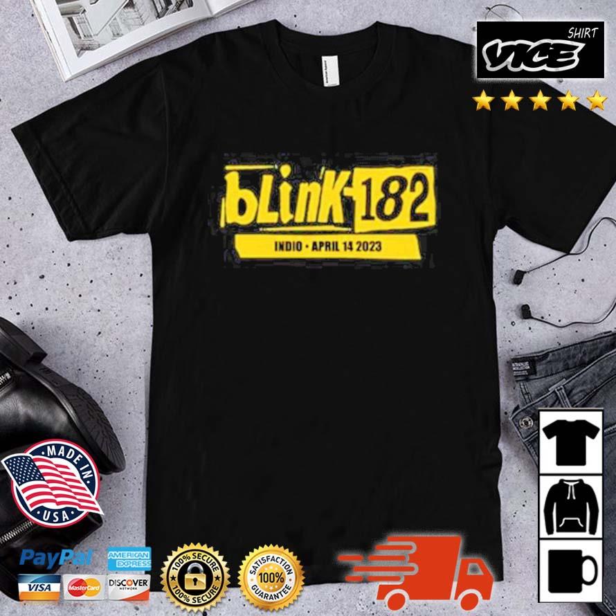 Blink-182 Indio Event April 14 2023 Shirt