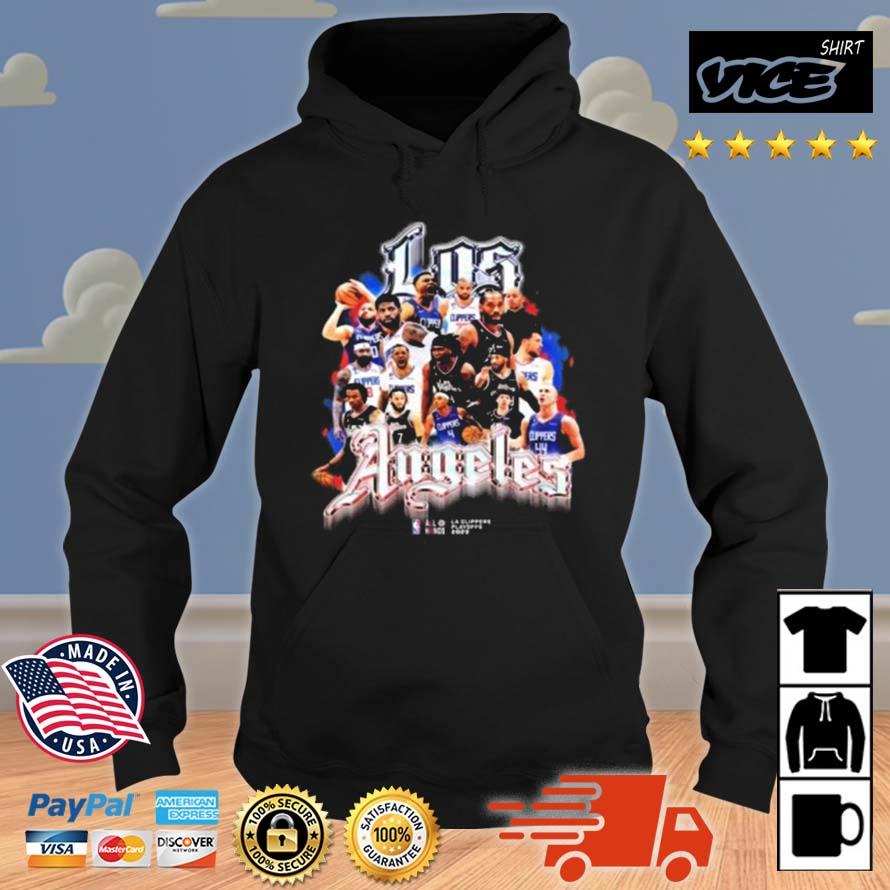 Clippers Fan Shop La Clippers NBA Playoff Roster Shirt Hoodie