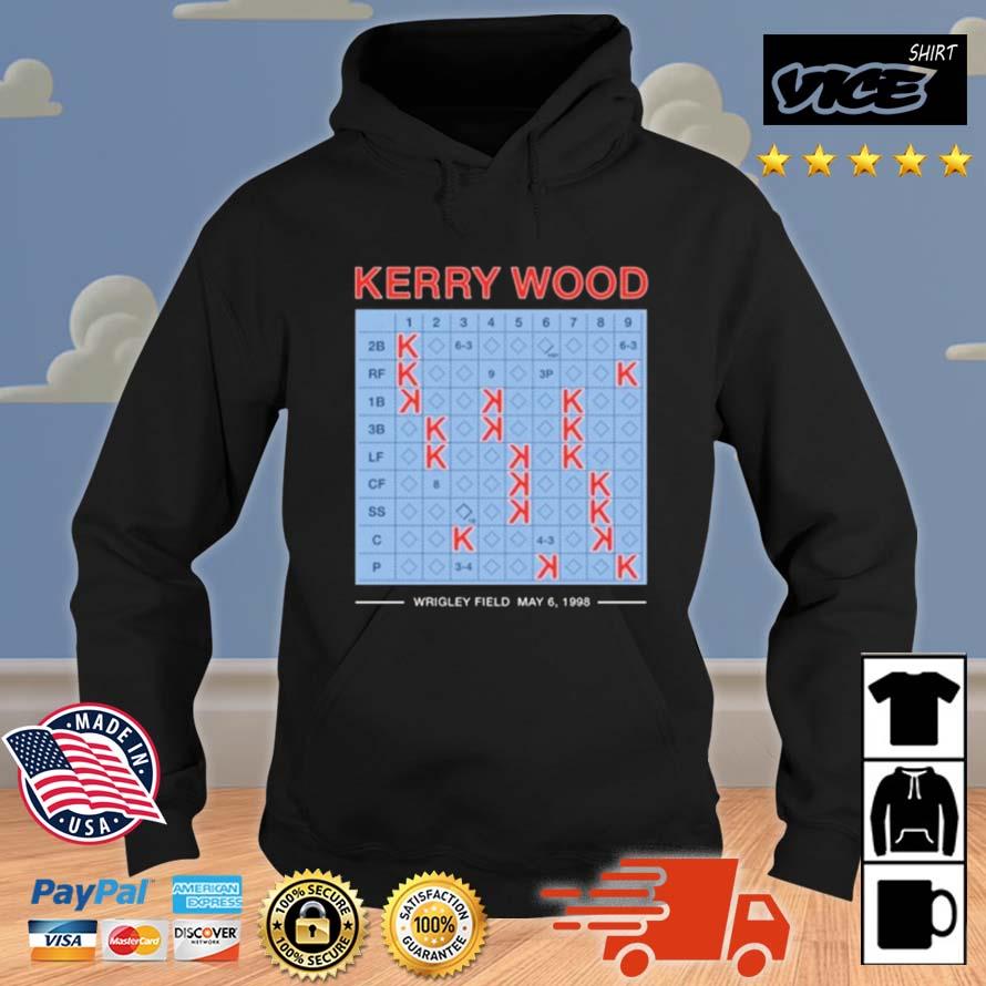 Kerry Wood 20 Strikeout Scorecard Shirt Hoodie