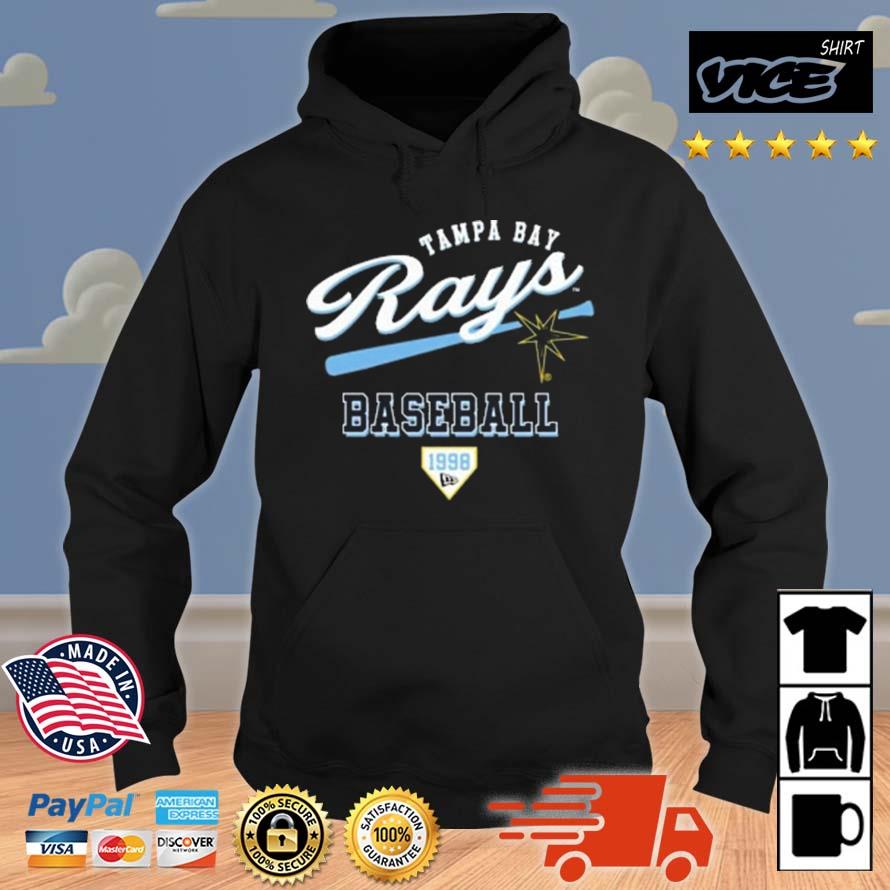 MLB Rays Women's Tampa Bay Rays Baseball Burst New Era Shirt Hoodie