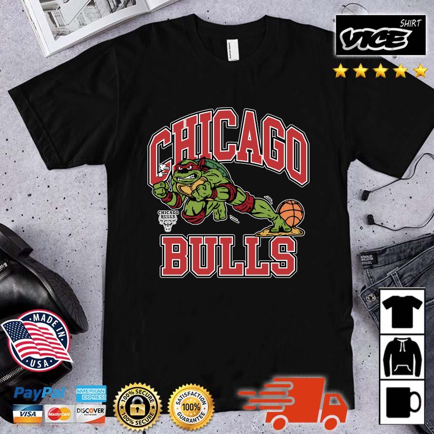 Official Teenage Mutant Ninja Turtles Raphael Chicago Bulls Shirt
