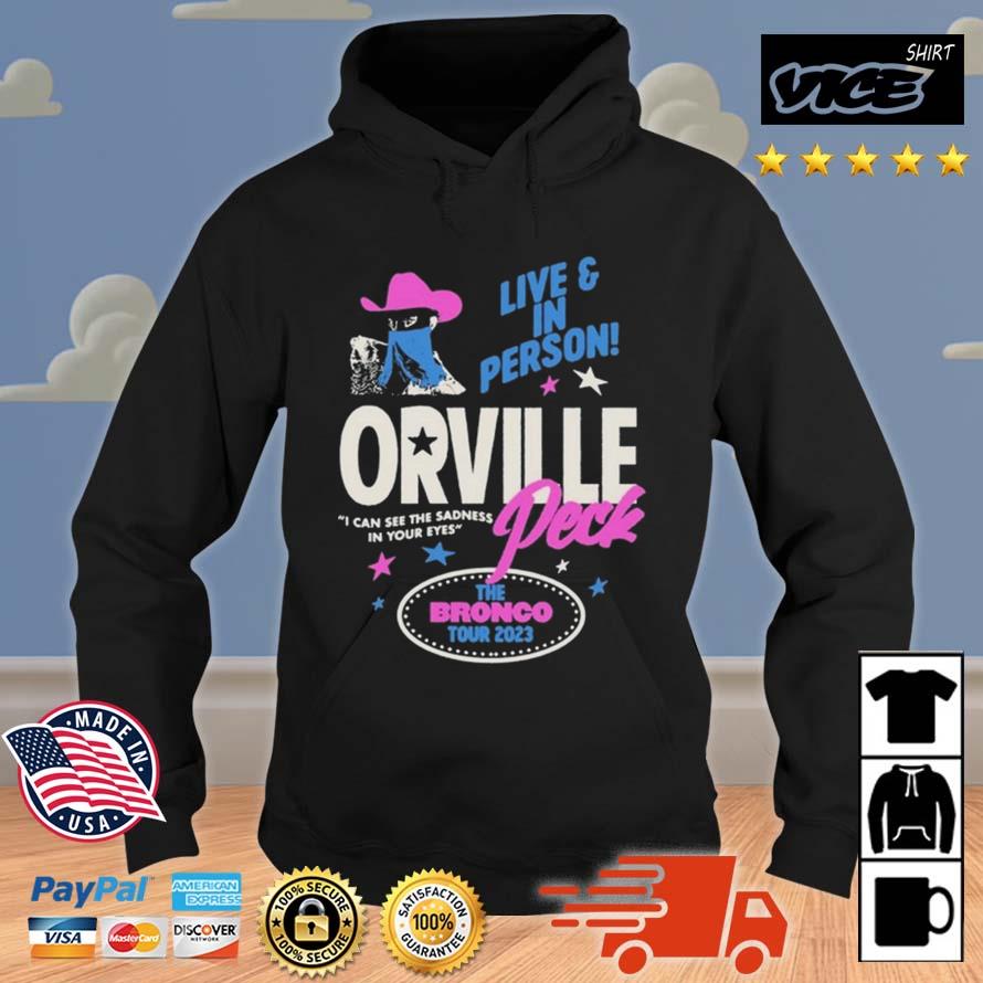 Orville Peck Live In Person The Bronco Tour 2023 Shirt Hoodie