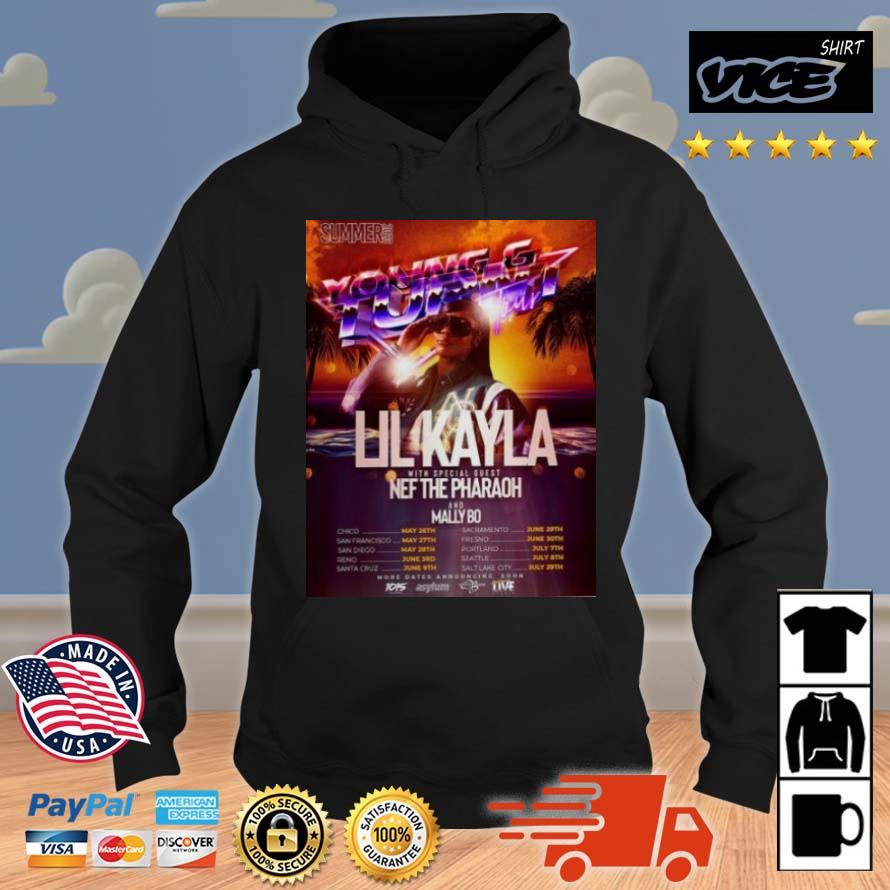 Summer 2023 Young And Turnt Lil Kayla Shirt Hoodie