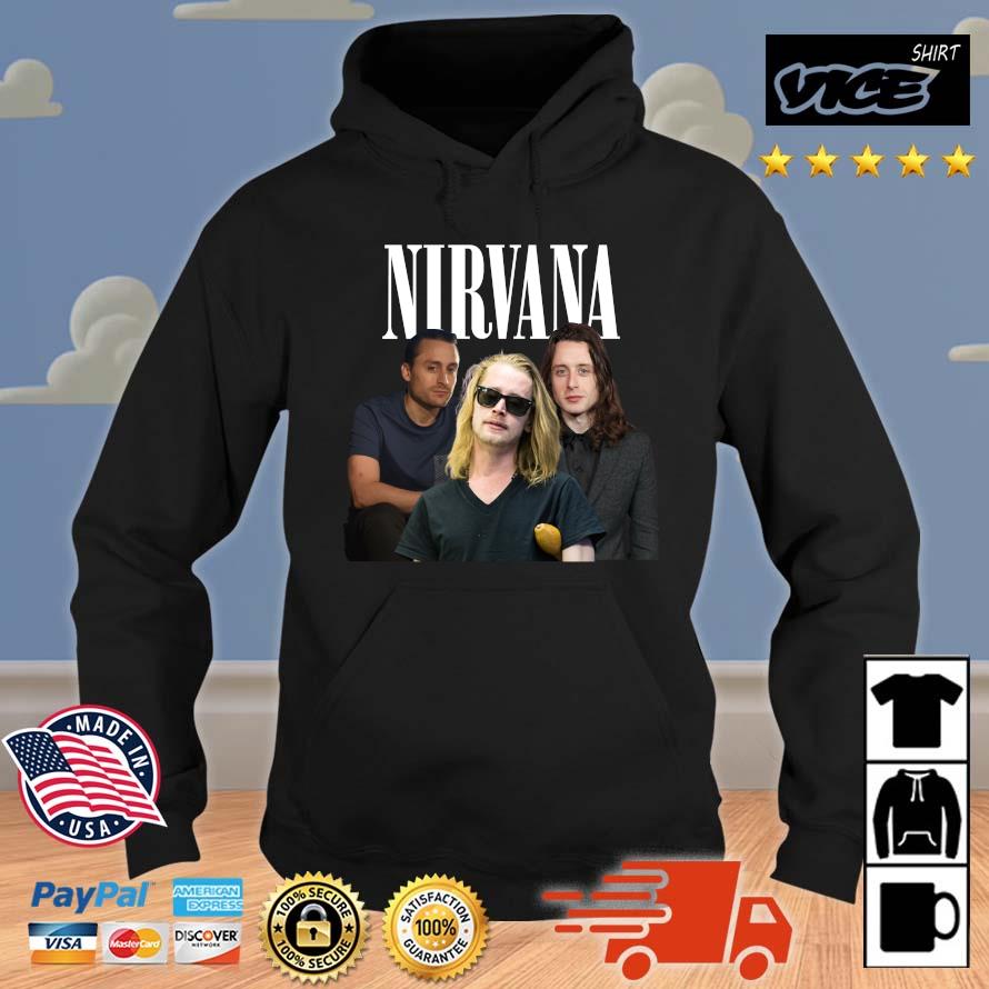 Trending Macaulay Kieran And Rory Culkin Nirvana Parody Shirt Hoodie