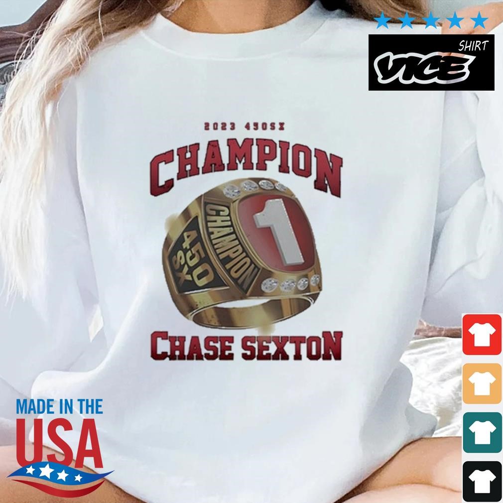 2023 450SX Champion Ring Chase Sexton Shirt
