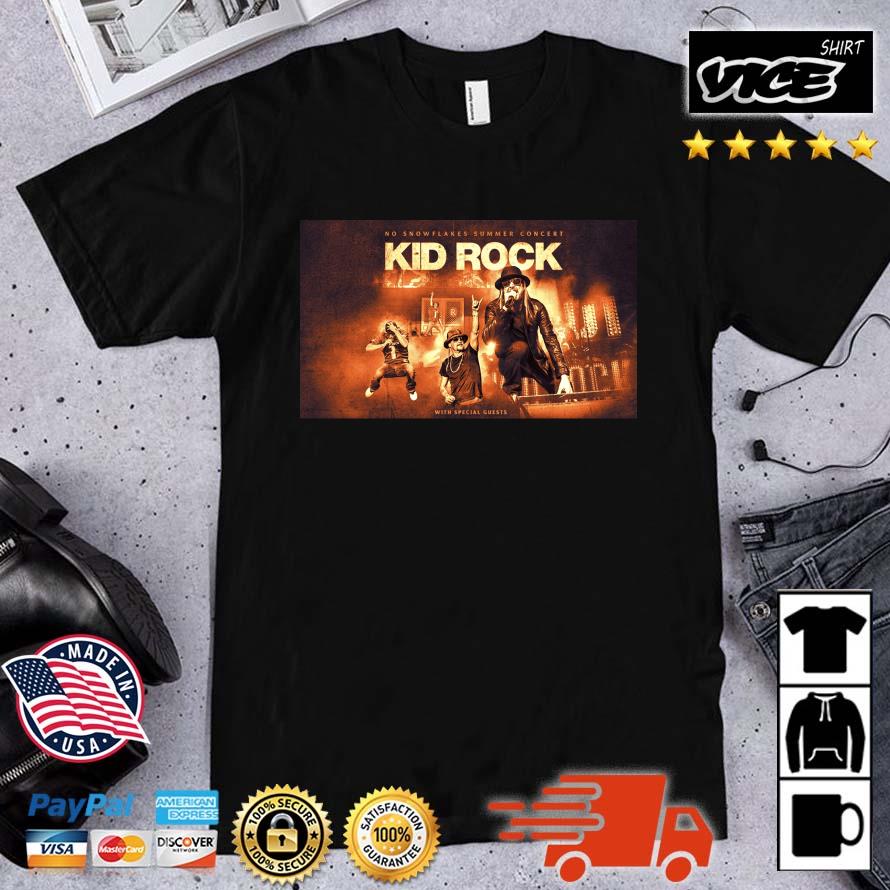 2023 Kid Rock Announces No Snowflakes Summer Arena Concerts Shirt