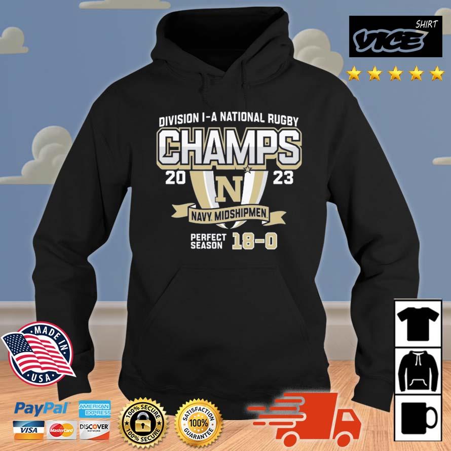 2023 NCAA Men’s Rugby National Champions Navy Midshipmen Hoodie