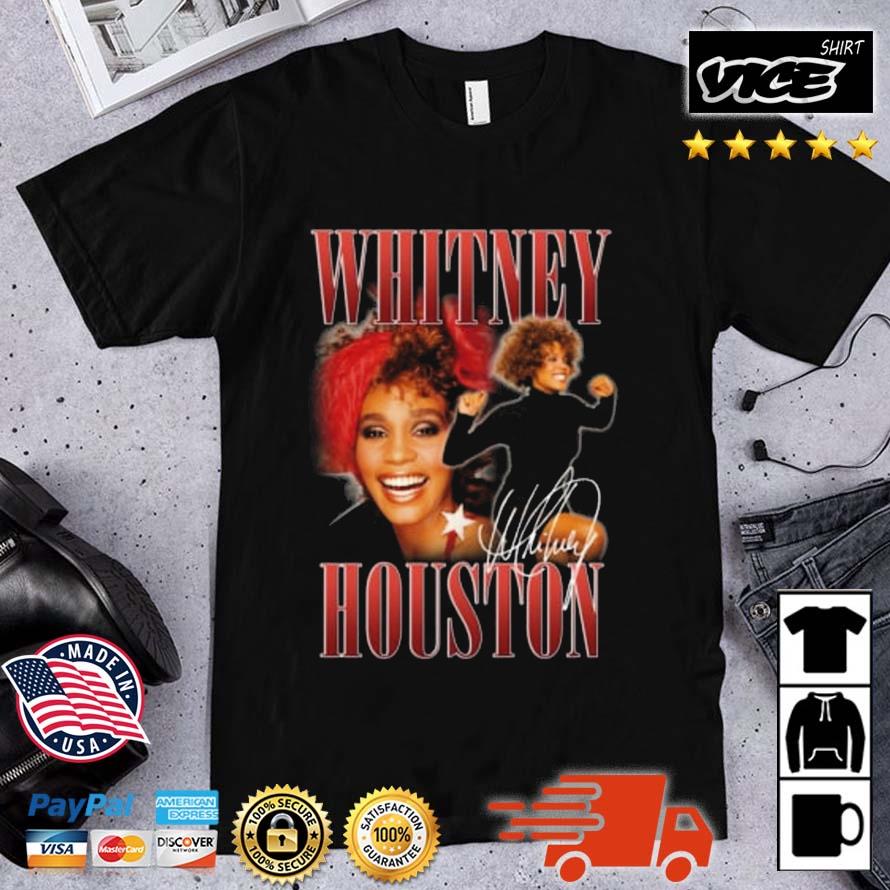 Whitney Houston Signature Shirt