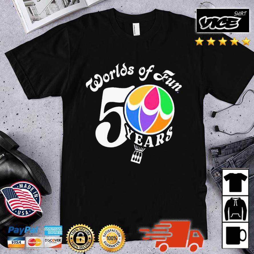 50 Years Of Worlds Of Fun Shirt