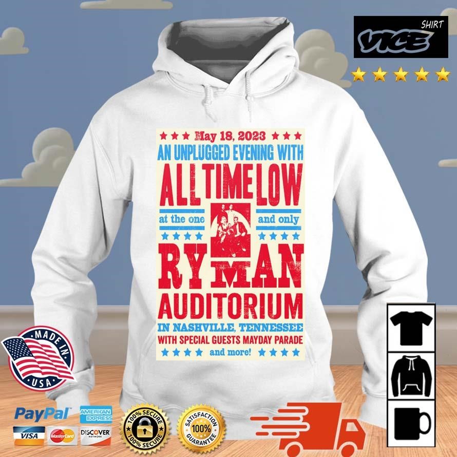 All Time Low May 18 2023 Ryman Auditorium Shirt Hoodie.jpg