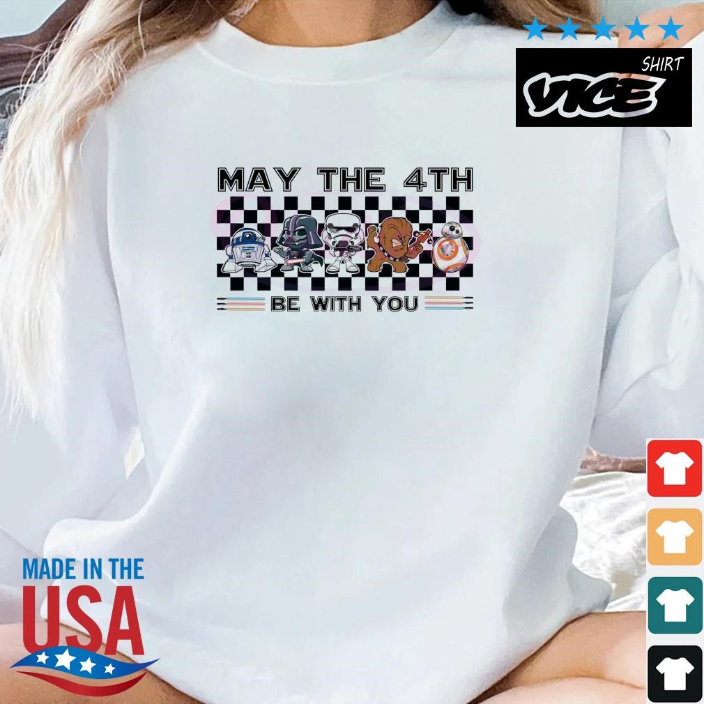Cute Star Wars May The 4th Be With You Disney Star Wars Character Shirt