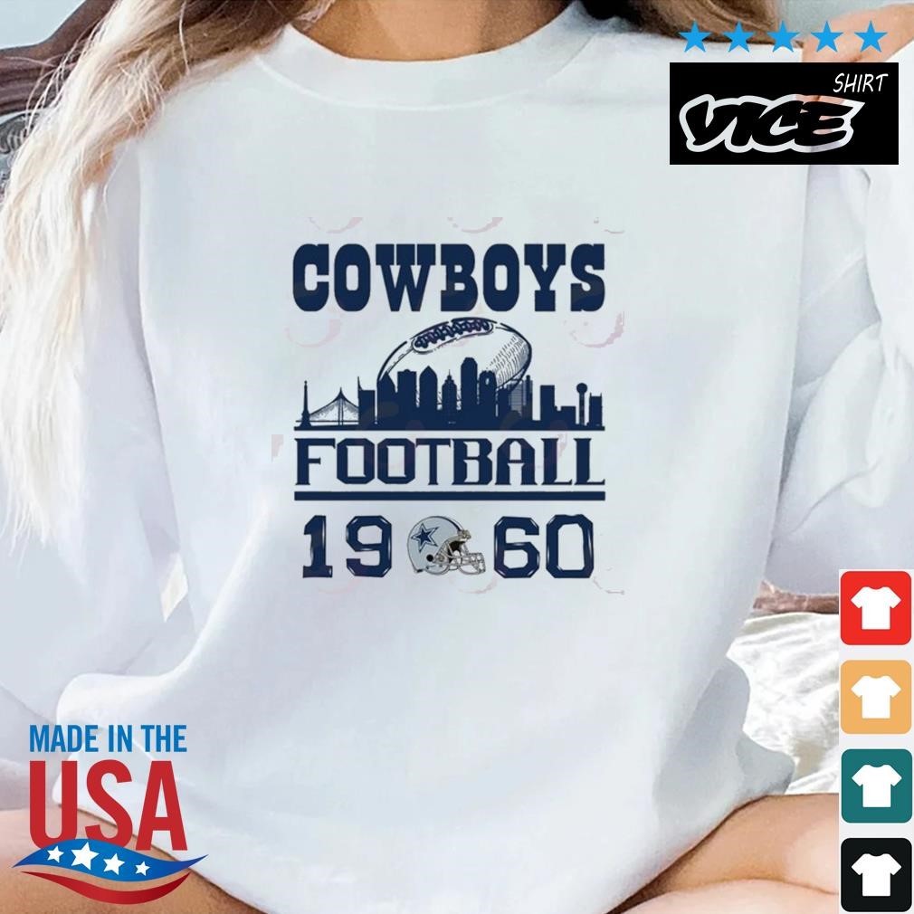 Dallas Cowboys Football 1960 Skylines Shirt
