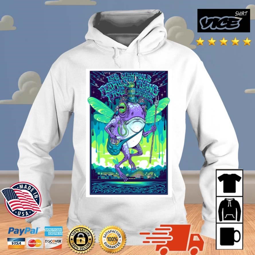 Les Claypool’s Fearless Flying Frog Brigade Poster Santa Cruz 2023 Tour Shirt Hoodie.jpg