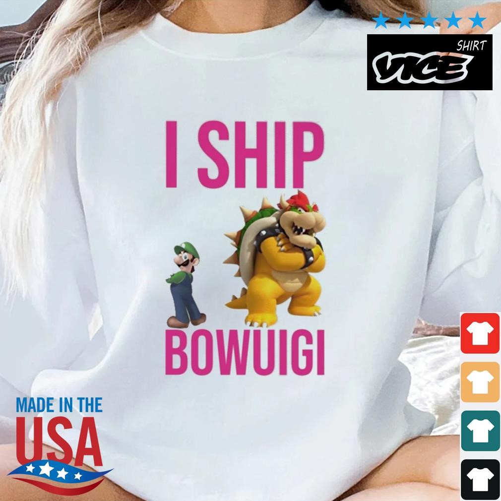Mario I Ship Bowuigi Shirt