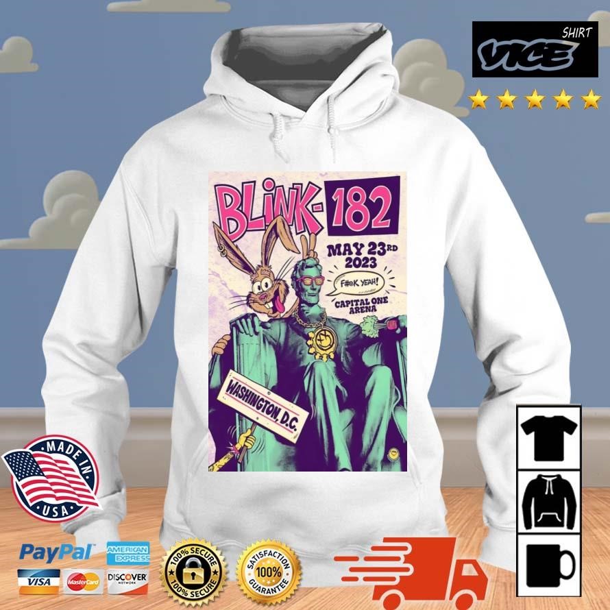 Poster Blink-182 05 23 2023 Capital One Arena Washington D.C Show Shirt Hoodie.jpg