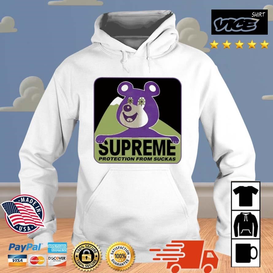 Supreme Bear Protection From Suckas Shirt Hoodie.jpg
