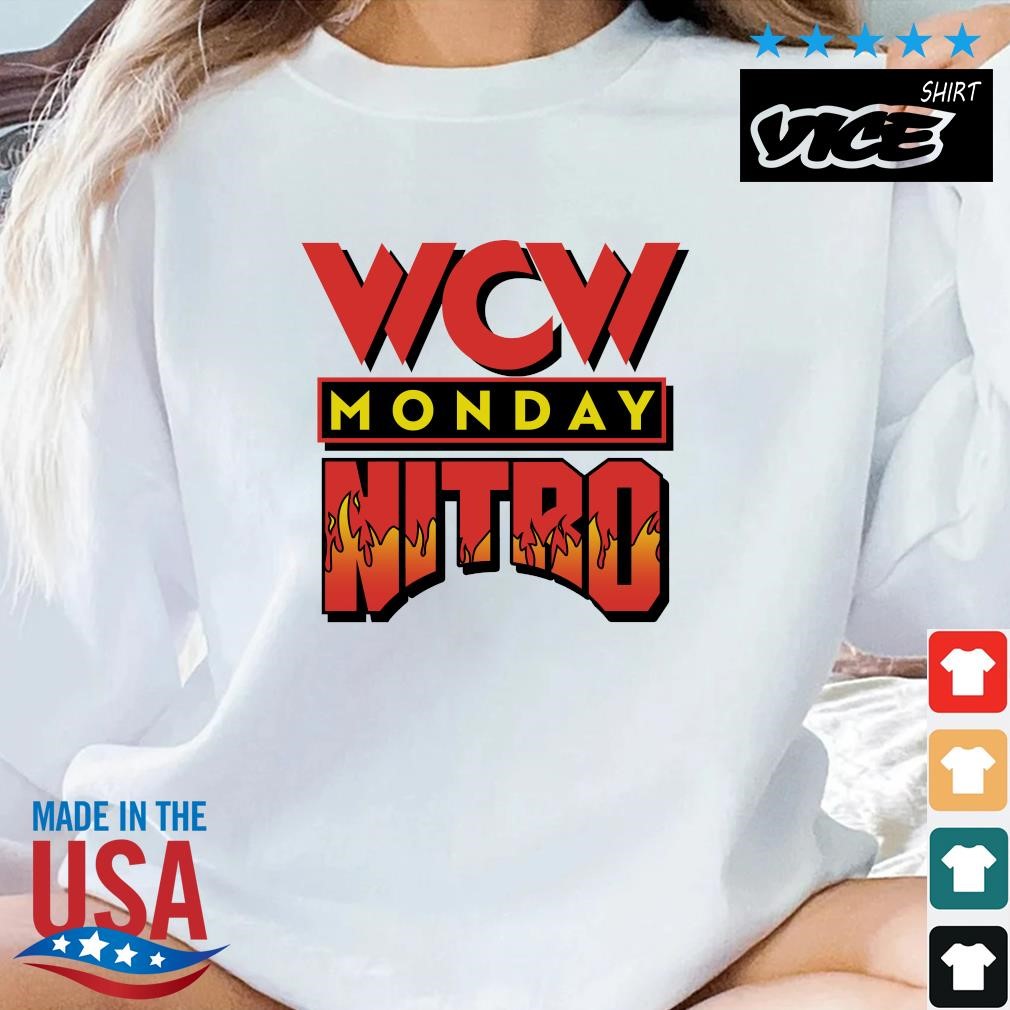 Trending WCW Monday Nitro Retro Event Logo WWE 2022 Shirt