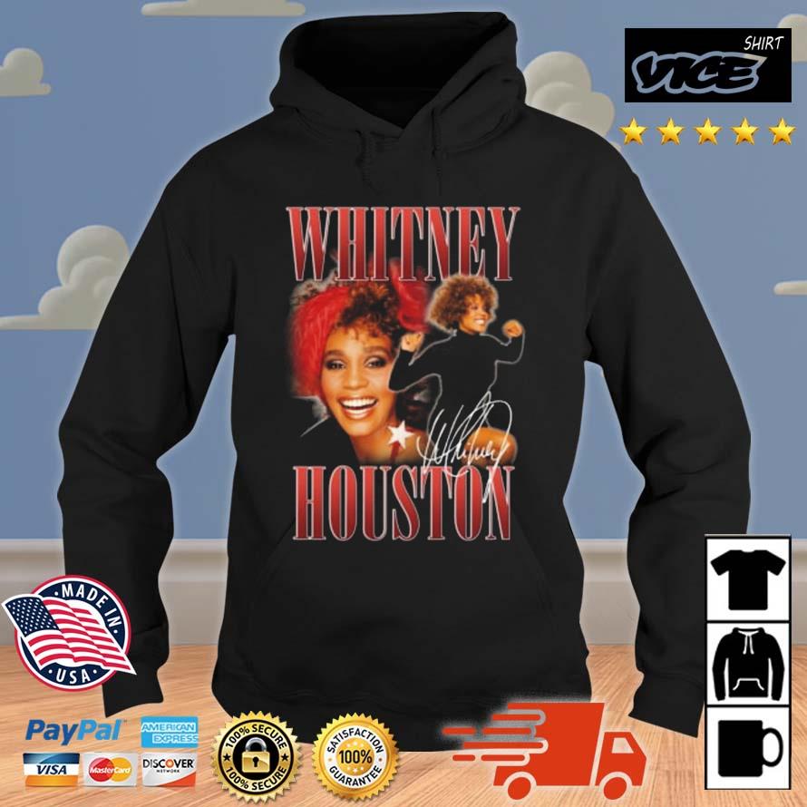 Whitney Houston Signature Shirt Hoodie