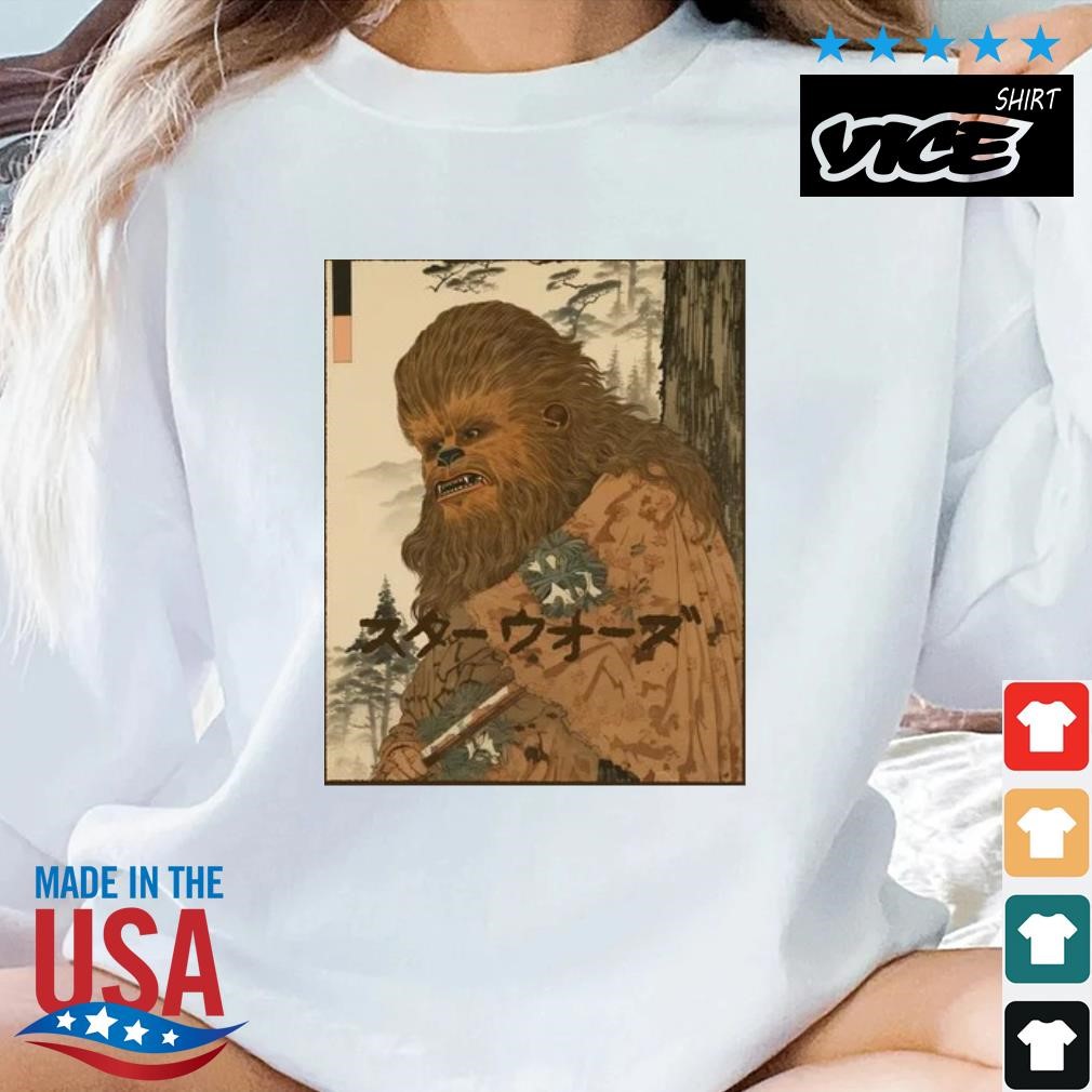 Ukiyo-e Chewbacca Star Wars Shirt