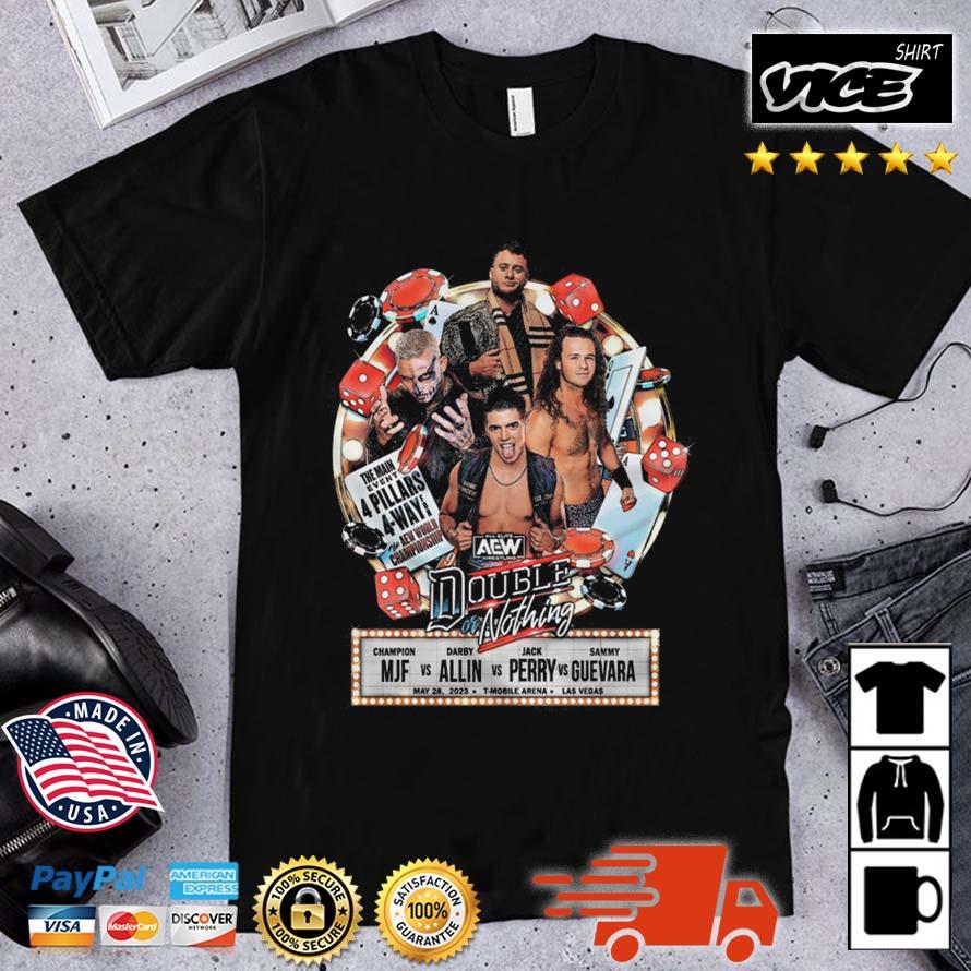 AEW Double Or Nothing Matchup MJF vs Darby Allin vs Jack Perry vs Sammy Guevara Shirt