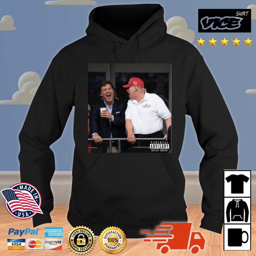 Alx Wearing Tucker Carlson And Trump Shirt Hoodie