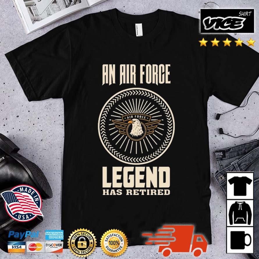 An Air Force Legend Has Retired Eagle Shirt