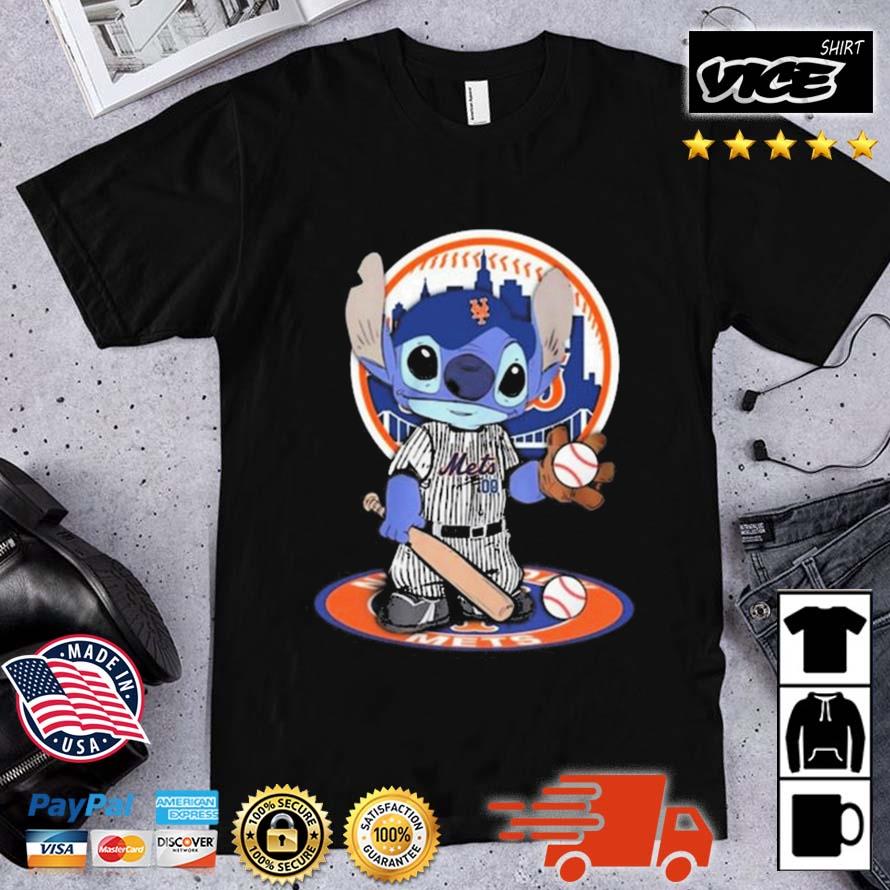 Baby Stitch New York Mets Baseball Logo 2023 Shirt