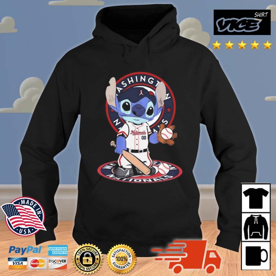 Baby Stitch Washington Nationals Baseball Logo 2023 Shirt Hoodie