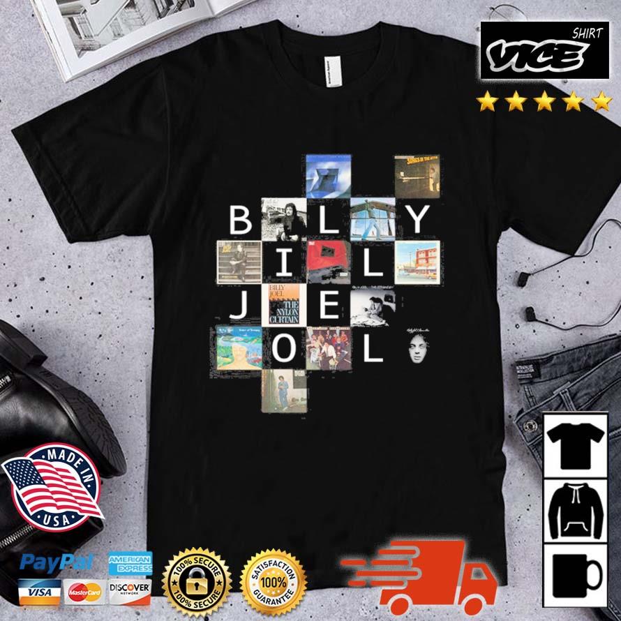 Billy Joel Albums Set List Shirt