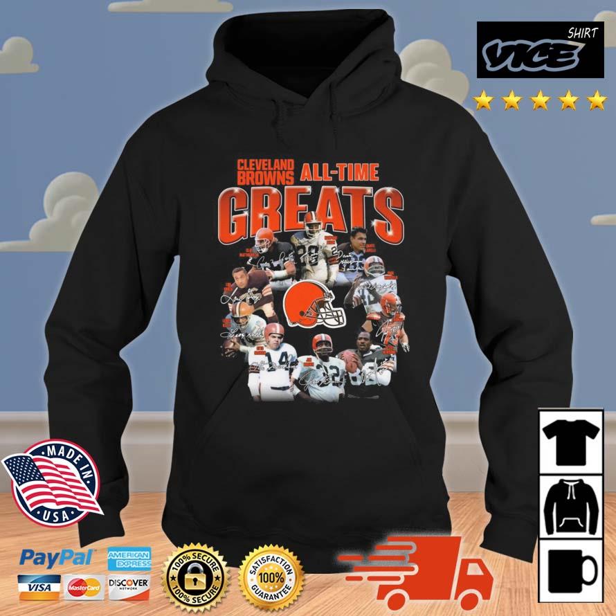 Cleveland Browns All Time Greats Signatures 2023 Shirt Hoodie