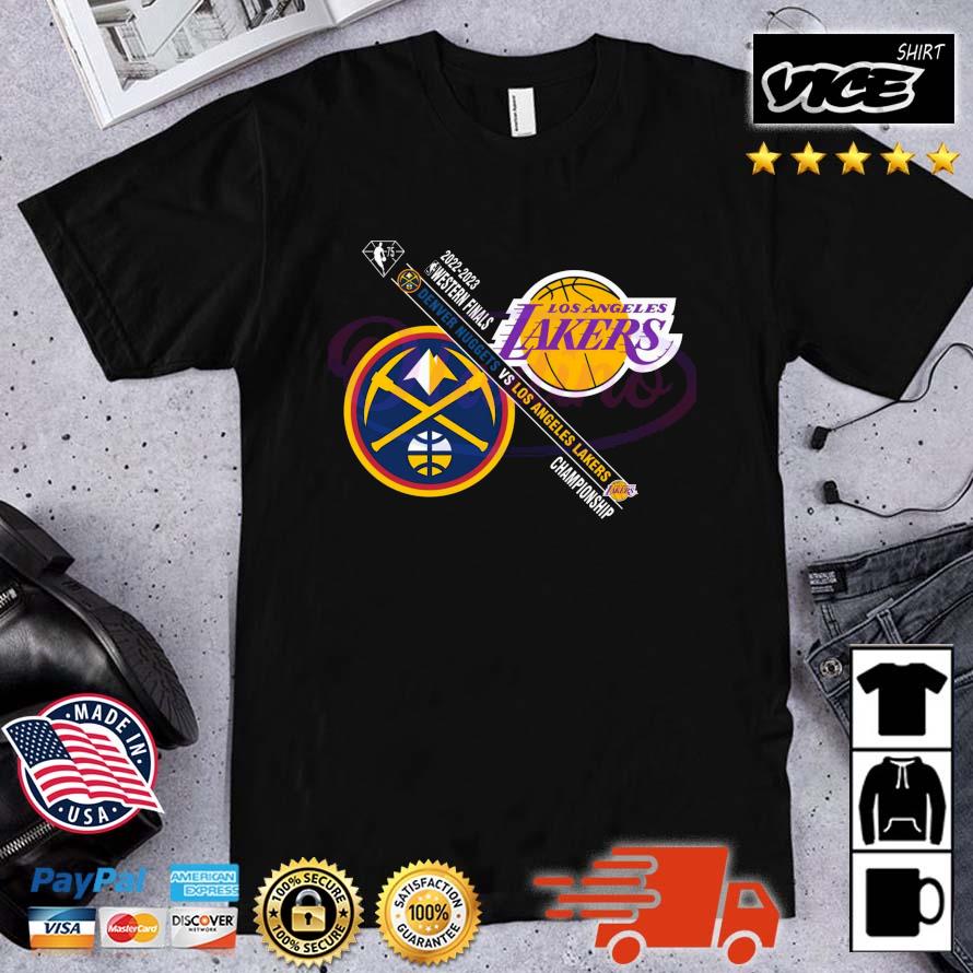 Denver Nuggets And Los Angeles Lakers 2023 Western Finals Championship Shirt