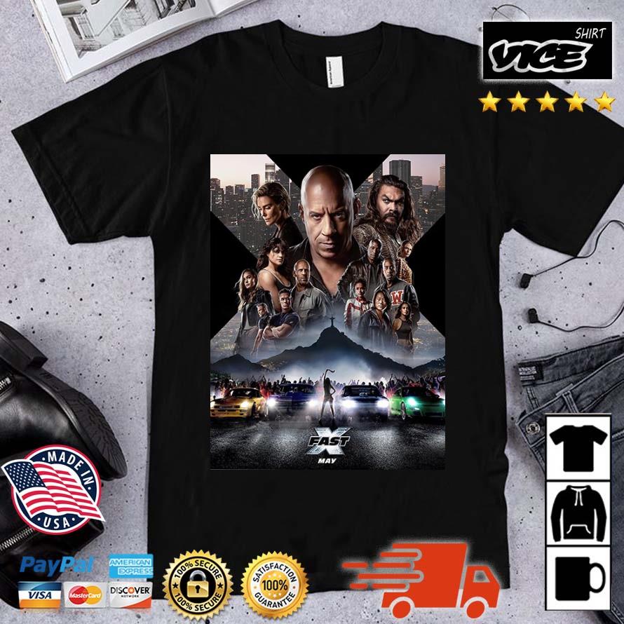 Fast And Furious New Poster Movie Vintage T-Shirt