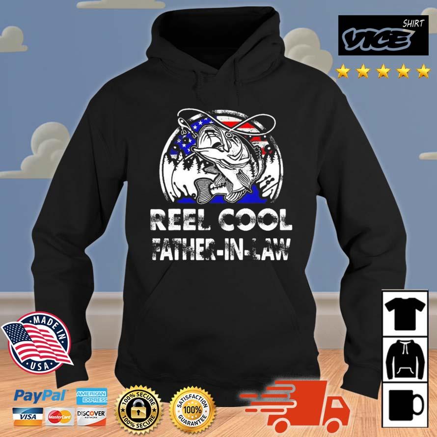 Fathers Day Gift Tee Reel Cool Father-In-Law Fishing Shirt Hoodie