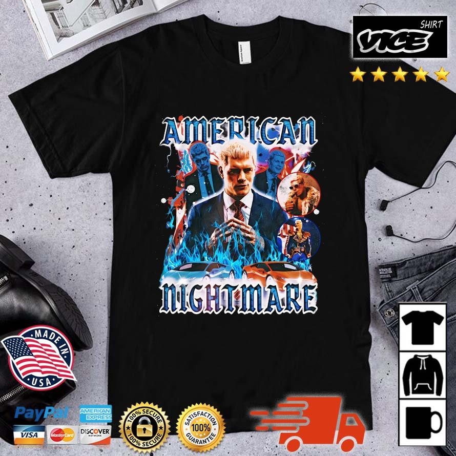 Hot 2023 American nightmare shirt
