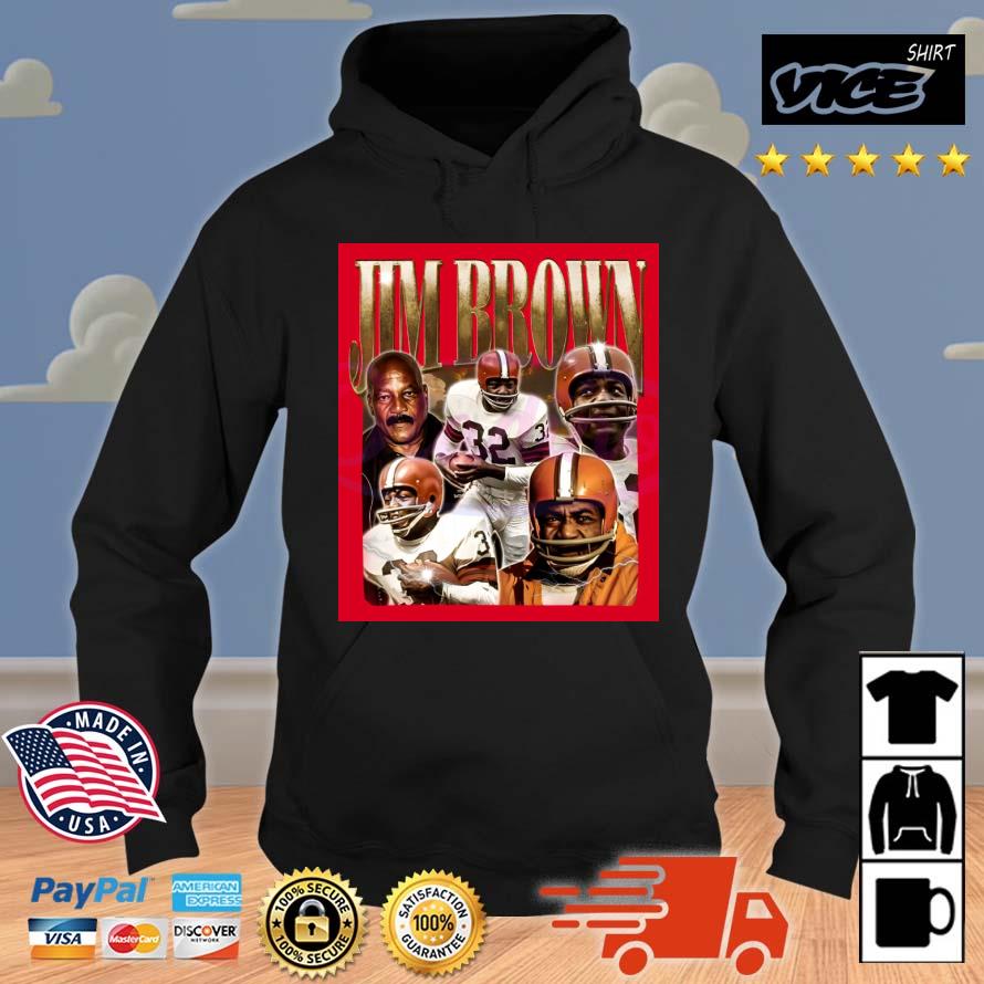 Jim Brown The Legendary Browns Hall Of Fame Shirt Hoodie