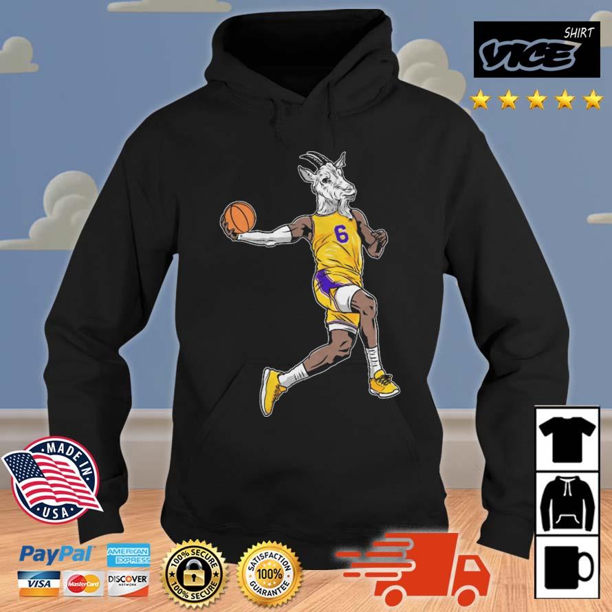 Los Angeles Lakers Lebron James Goat Shot Shirt Hoodie