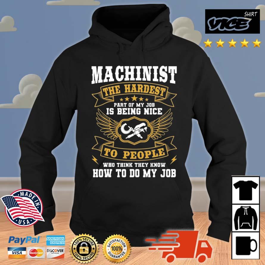 Machinist Profession CNC Machine Tools Operator Machinery 2023 Shirt Hoodie