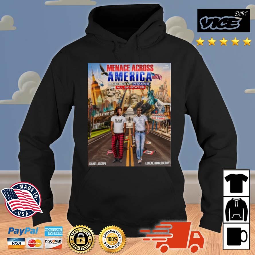 Menace Across America A Series Of Pranks In All 50 States Shirt Hoodie