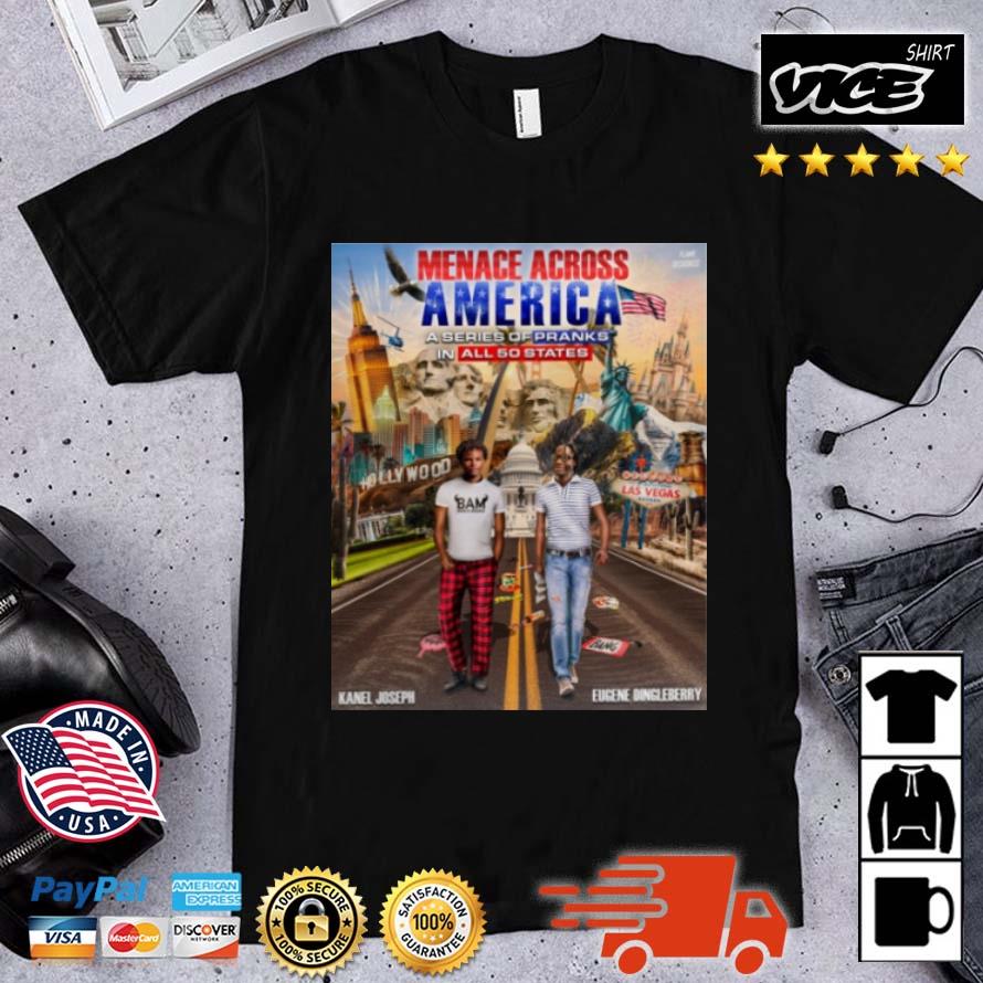 Menace Across America A Series Of Pranks In All 50 States Shirt