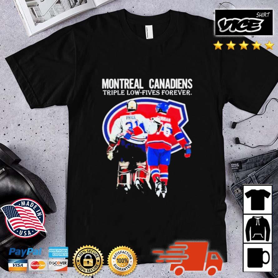 Montreal Canadiens Carey Price And P K Subban Triple Low-fives Forever Shirt