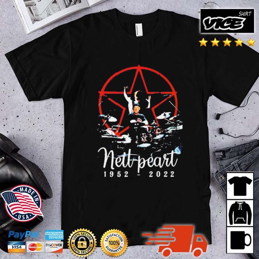Nett Peart 1952-2022 Rush Band Shirt