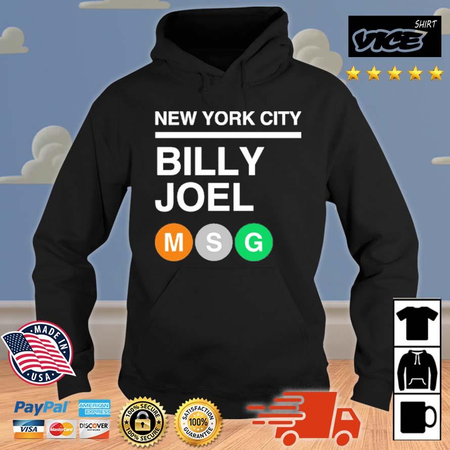 New York City Billy Joel MSG Subway Shirt Hoodie