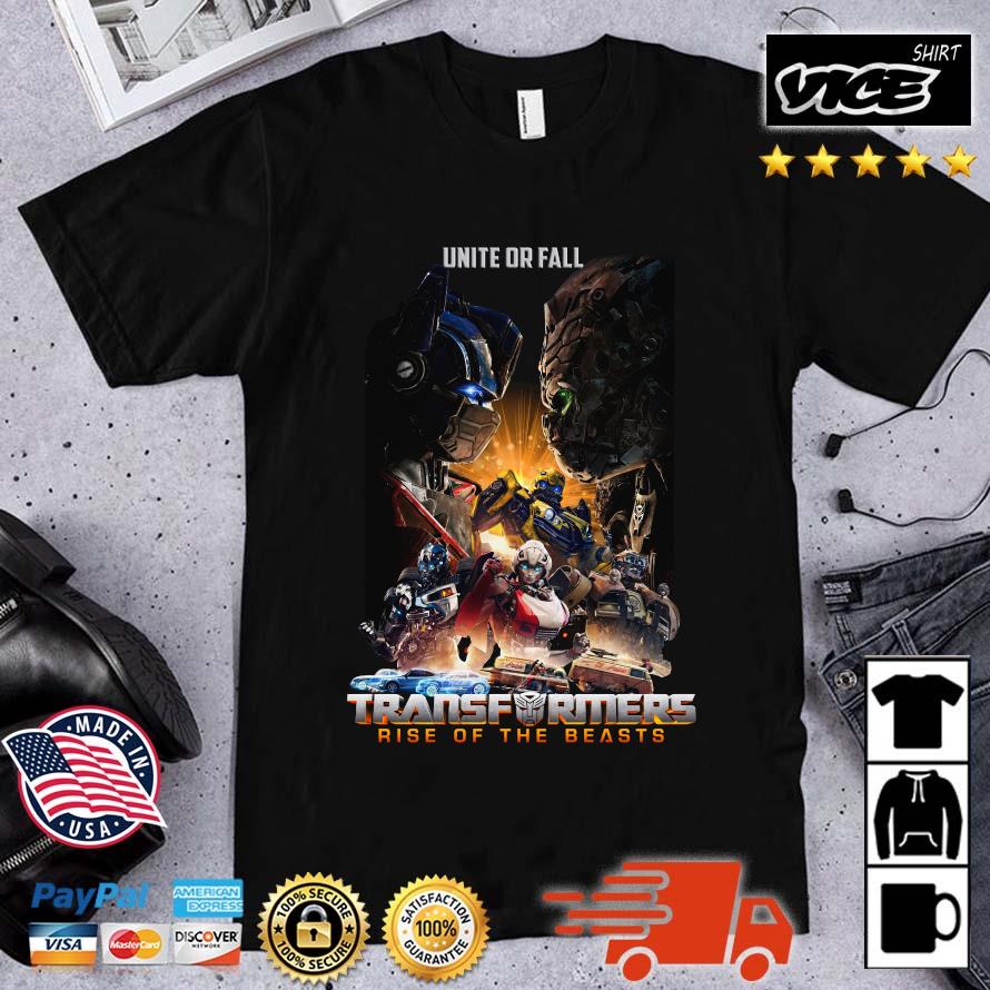 Official Unite Or Fall Transformers Rise Of The Beasts shirt