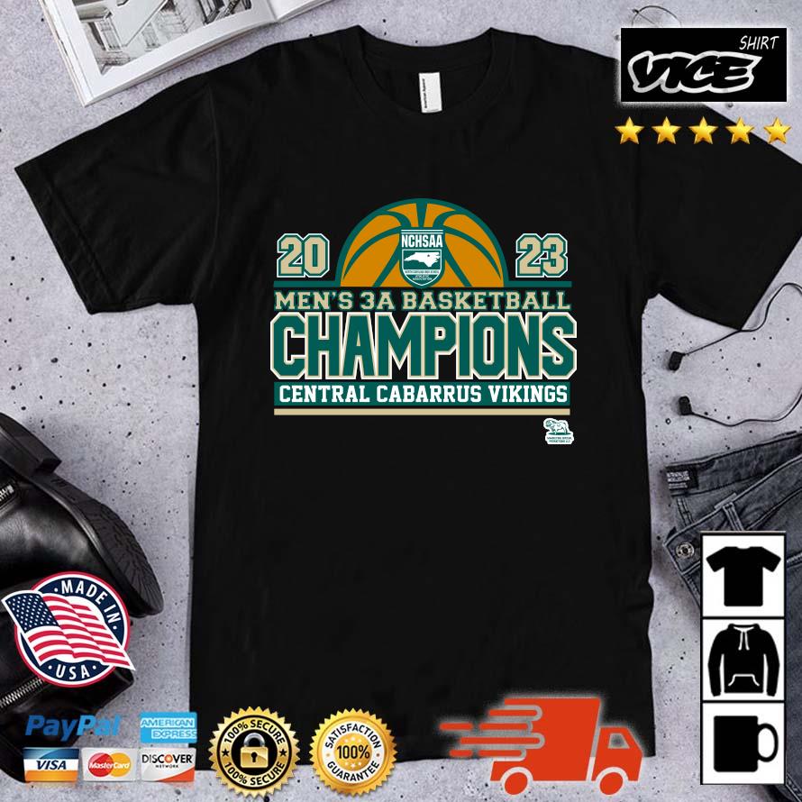 Premium Central Cabarrus Vikings 2023 Men's 3a Basketball Champions shirt